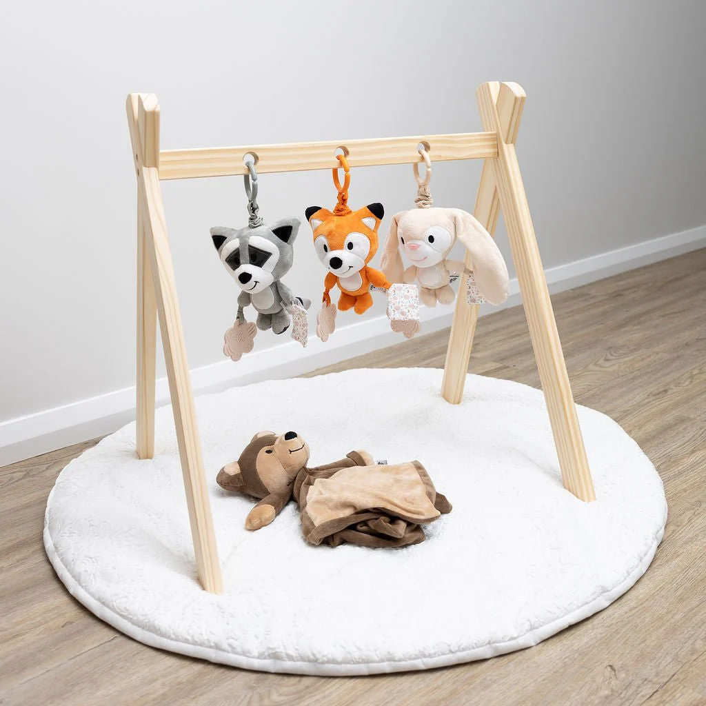 Sensory Pram Toy - Bandit The Raccoon - Image 4